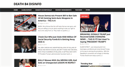 Desktop Screenshot of deathb4disinfo.com